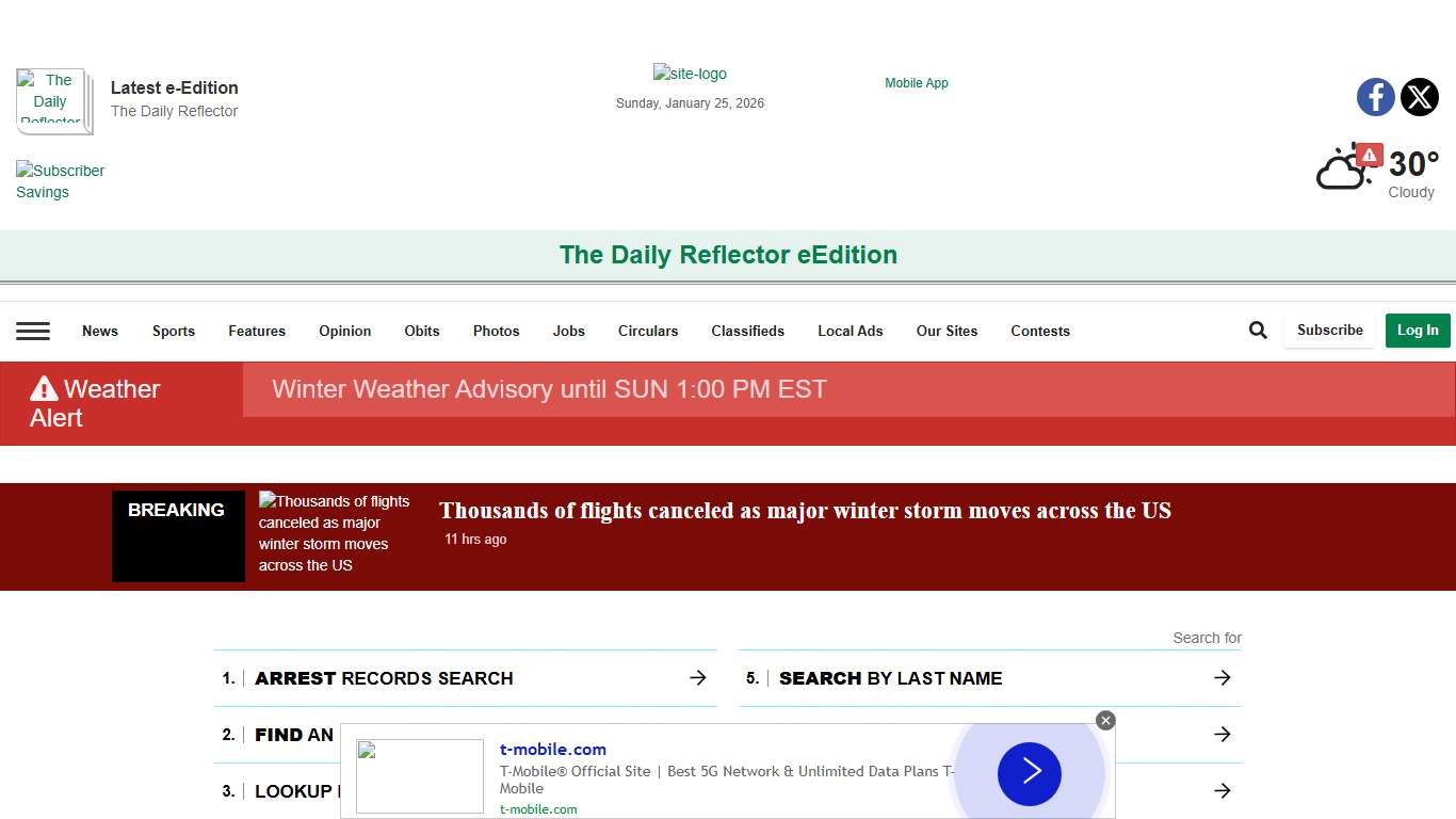 Jail Bookings reflector.com